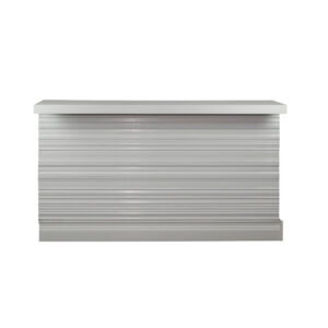 White Ruffle Bar