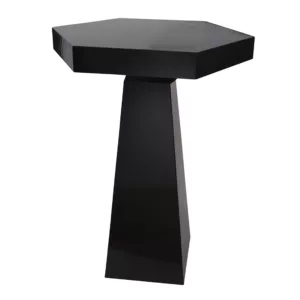 Black Honeycomb Cocktail Table