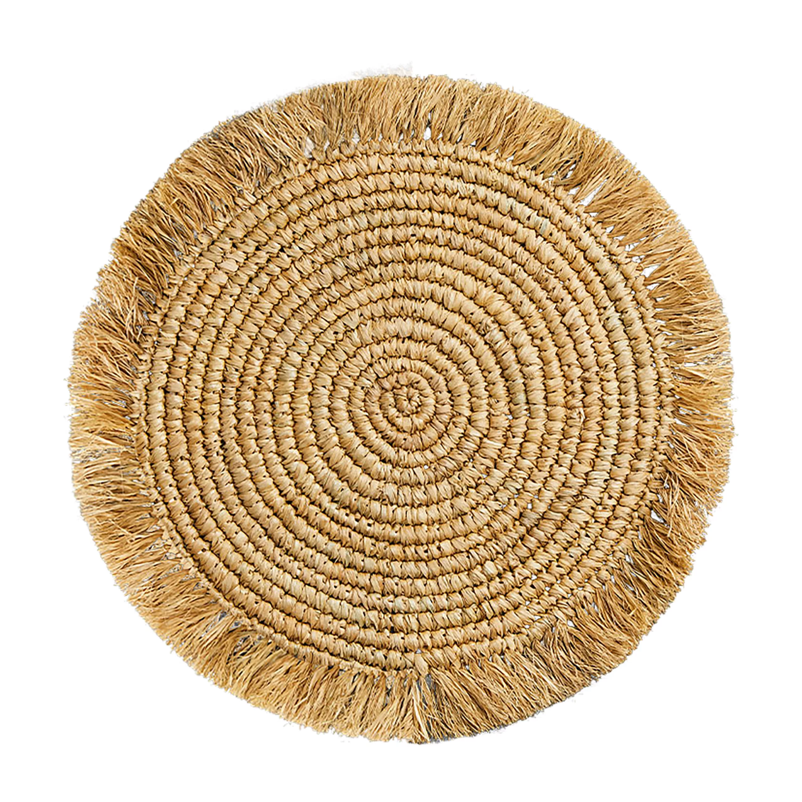 Boca Handwoven Natural Charger