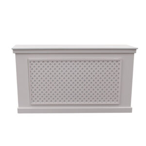 White Versa Bar w/Lattice Insert