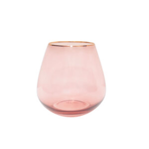 Helena Rhubarb Stemless Wine Glass