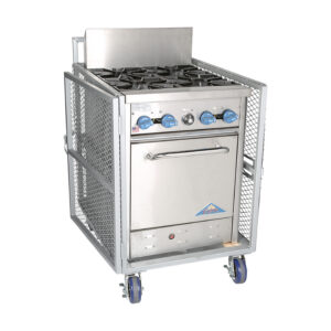 Single Propane Oven w/4 Burner Top (Propane Not Included)