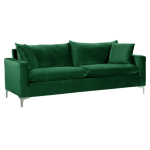 Emery Velvet Green Sofa
