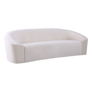 Monet Cream Velvet Sofa