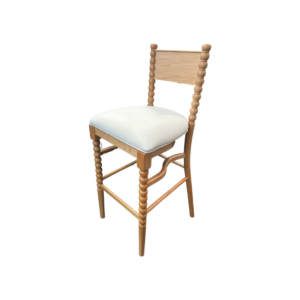 Selma Spool Bar Stool Natural