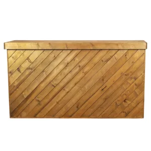 6' Natural Rustic Bar