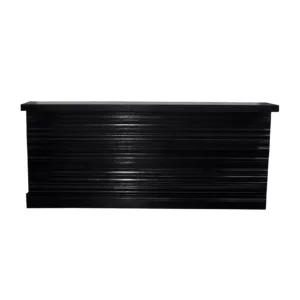 Black Ruffle Bar