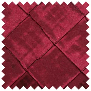 Pintuck 2" Burgundy