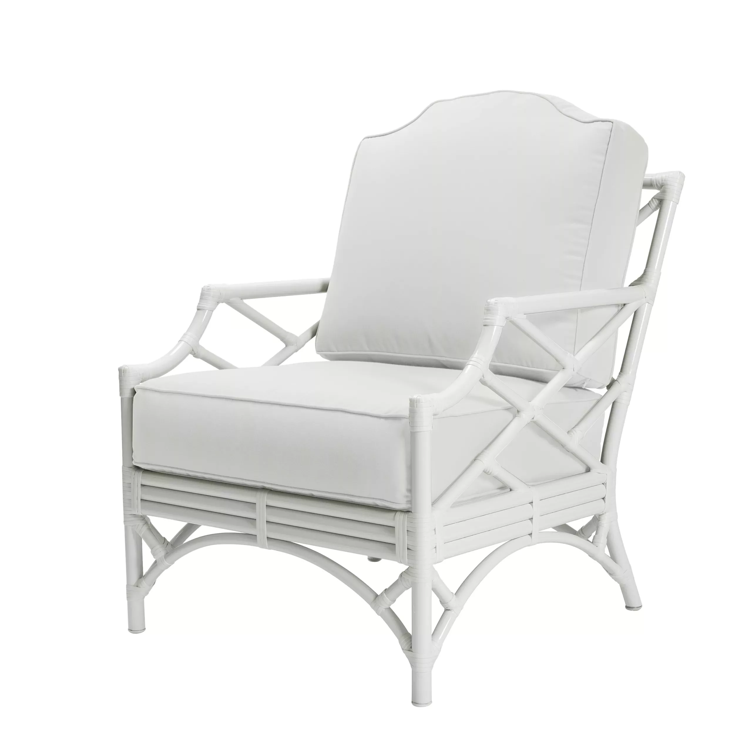 Chippendale White Chair - PEAK Event Services